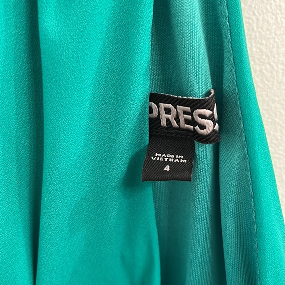 Express Green Dress - Picture 3 of 4